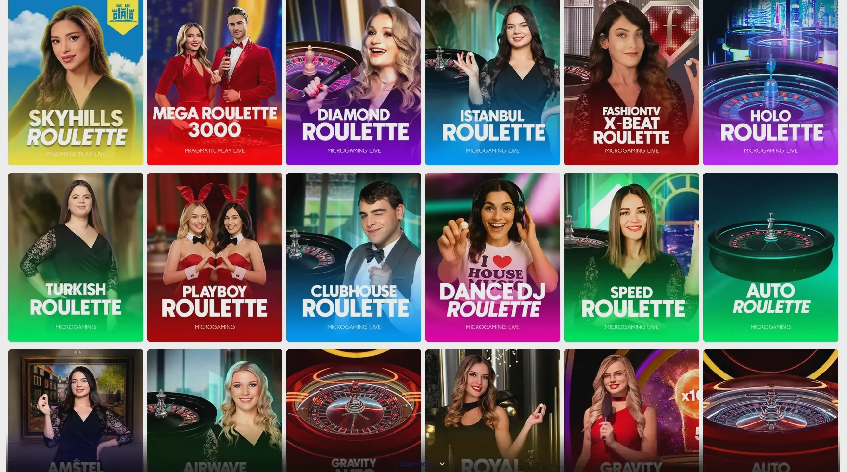 Interface de l'application mobile Boomerang Casino sur smartphone